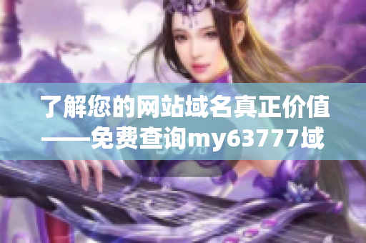 了解您的网站域名真正价值——免费查询my63777域名