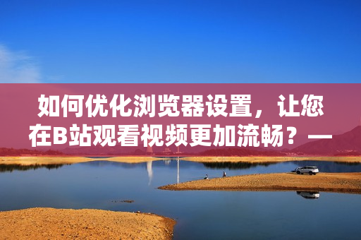 如何优化浏览器设置，让您在B站观看视频更加流畅？——实用调整指南