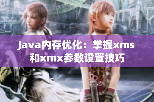 Java内存优化：掌握xms和xmx参数设置技巧