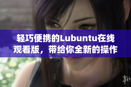 轻巧便携的Lubuntu在线观看版，带给你全新的操作享受(1)