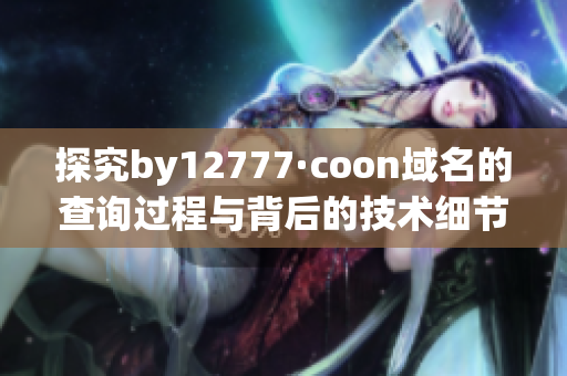 探究by12777·coon域名的查询过程与背后的技术细节