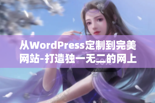 从WordPress定制到完美网站-打造独一无二的网上乐园(1)