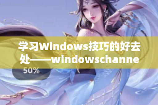 学习Windows技巧的好去处——windowschannel视频