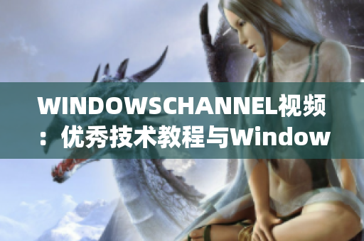 WINDOWSCHANNEL视频：优秀技术教程与Windows技巧分享(1)