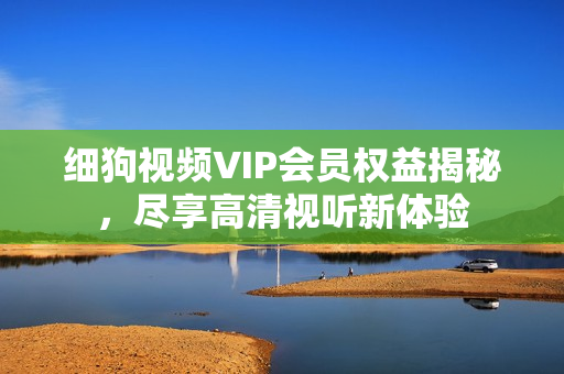 细狗视频VIP会员权益揭秘，尽享高清视听新体验