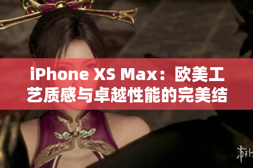 iPhone XS Max：欧美工艺质感与卓越性能的完美结合