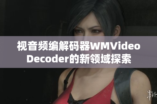 视音频编解码器WMVideoDecoder的新领域探索