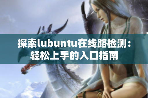 探索lubuntu在线路检测：轻松上手的入口指南