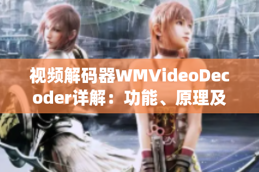 视频解码器WMVideoDecoder详解：功能、原理及应用(1)