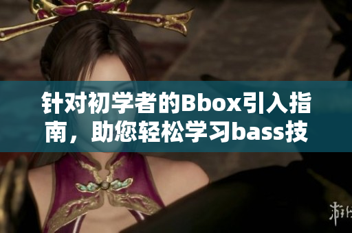 针对初学者的Bbox引入指南，助您轻松学习bass技术