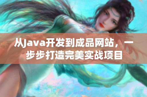 从Java开发到成品网站，一步步打造完美实战项目