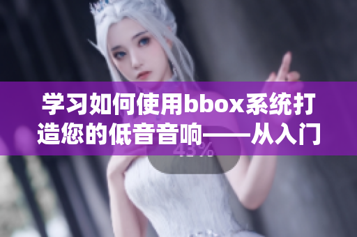 学习如何使用bbox系统打造您的低音音响——从入门到精通