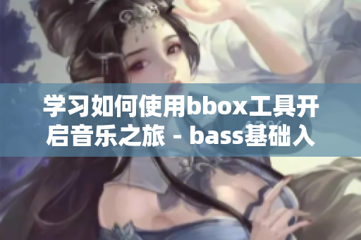 学习如何使用bbox工具开启音乐之旅 - bass基础入门指南