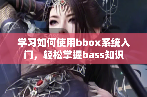 学习如何使用bbox系统入门，轻松掌握bass知识